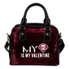 My Perfectly Valentine Fashion Philadelphia Phillies Shoulder Handbags