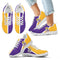 Dynamic Aparted Colours Beautiful Logo LSU Tigers Sneakers