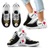 Gorgeous Logo Pittsburgh Steelers Sneakers