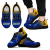 Colorful Unofficial St. Louis Blues Sneakers