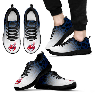 Leopard Pattern Awesome Cleveland Indians Sneakers