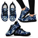 Brush Strong Cracking Comfortable Seattle Mariners Sneakers