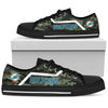 Simple Camo Miami Dolphins Low Top Shoes