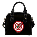 Valentine Sweet South Florida Bulls Dart Couple Love Shoulder Handbags
