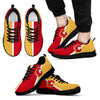 Dynamic Aparted Colours Beautiful Logo Calgary Flames Sneakers