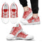 Heart Flying Valentine Sweet Logo Akron Zips Sneakers