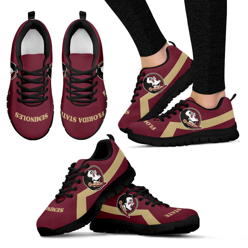 Florida State Seminoles Line Logo Sneakers