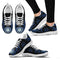 Tribal Flames Pattern Seattle Mariners Sneakers
