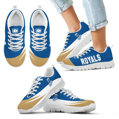 Awesome Gift Logo Kansas City Royals Sneakers