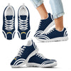 Lovely Curves Stunning Logo Icon Los Angeles Chargers Sneakers