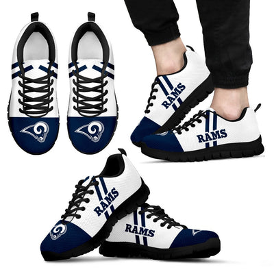 Line Stripe Logo Bottom Los Angeles Rams Sneakers