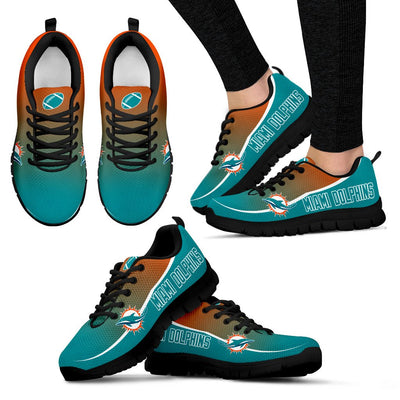 Colorful Miami Dolphins Passion Sneakers