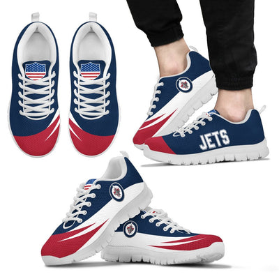 Awesome Gift Logo Winnipeg Jets Sneakers