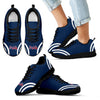 Lovely Curves Stunning Logo Icon Atlanta Braves Sneakers