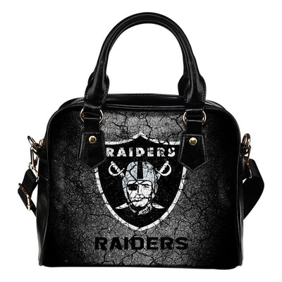 Wall Break Oakland Raiders Shoulder Handbags Women Purse