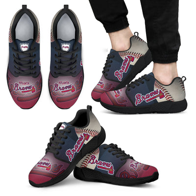 Awesome Atlanta Braves Running Sneakers For Baseball Fan