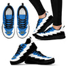 Super Lovely Style UCLA Bruins Sneakers Jagged Saws Creative Draw