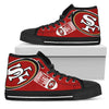 Straight Outta San Francisco 49ers High Top Shoes