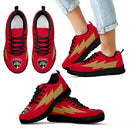 Interesting Florida Panthers Sneakers Thunder Lightning Amazing Logo