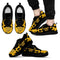Tribal Flames Pattern Pittsburgh Pirates Sneakers
