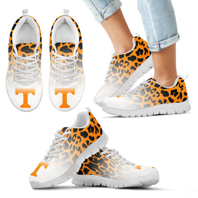 Leopard Pattern Awesome Tennessee Volunteers Sneakers