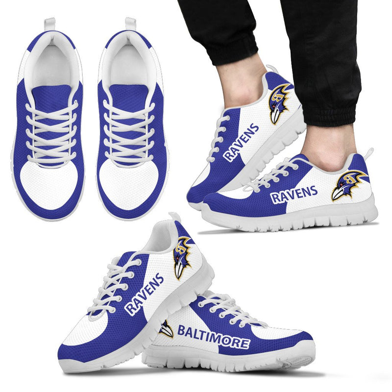 Baltimore Ravens Top Logo Sneakers