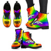Colorful Rainbow Denver Broncos Boots