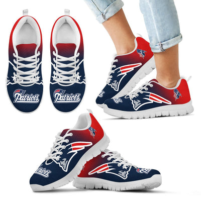 Colorful Unofficial New England Patriots Sneakers