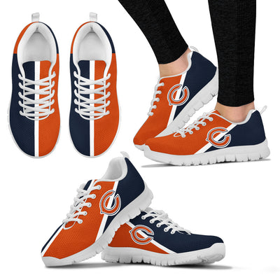 Dynamic Aparted Colours Beautiful Logo Chicago Bears Sneakers