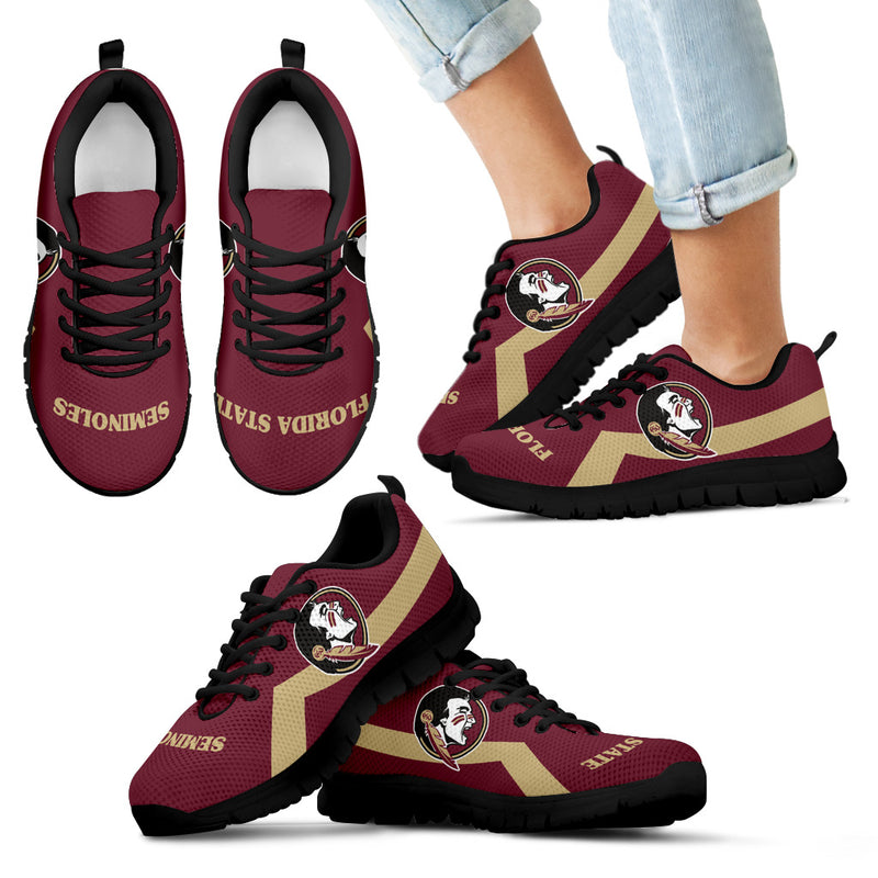 Florida State Seminoles Line Logo Sneakers
