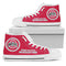 Circle Logo Ohio State Buckeyes High Top Shoes
