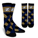 Sports Highly Dynamic Beautiful Akron Zips Crew Socks