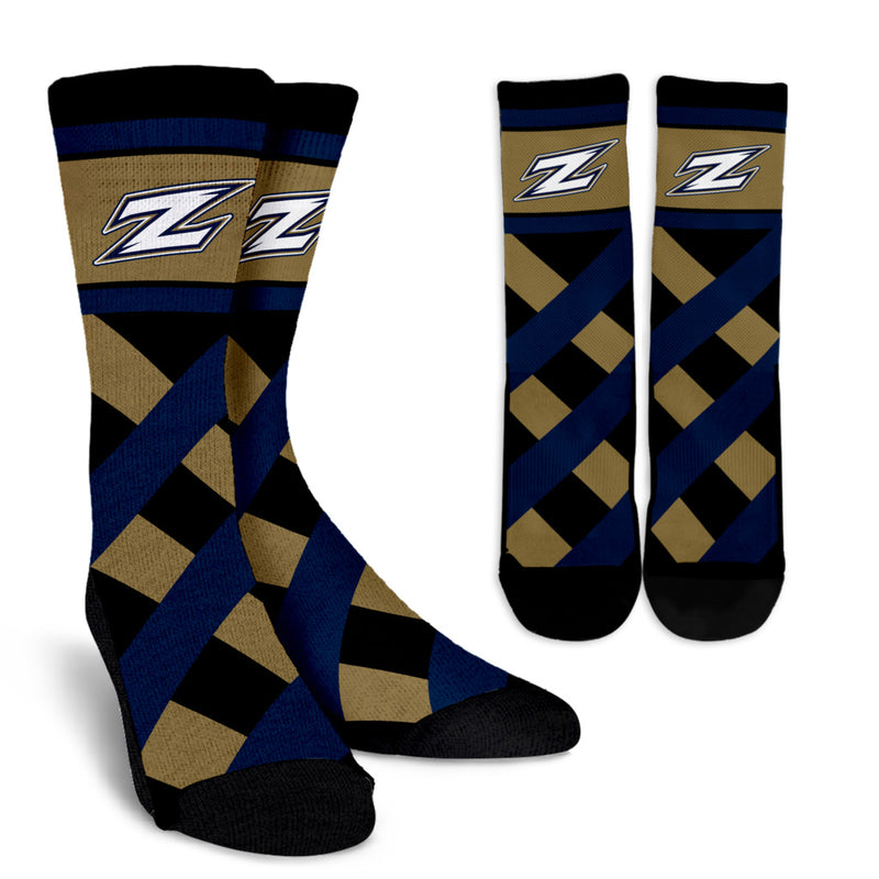 Sports Highly Dynamic Beautiful Akron Zips Crew Socks