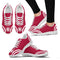 Lovely Curves Stunning Logo Icon Alabama Crimson Tide Sneakers