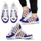 Great Football Love Frame Baltimore Ravens Sneakers