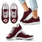 Marvelous Striped Stunning Logo Cincinnati Reds Sneakers