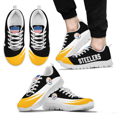 Awesome Gift Logo Pittsburgh Steelers Sneakers