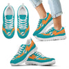 Three Amazing Good Line Charming Logo Miami Dolphins Sneakers