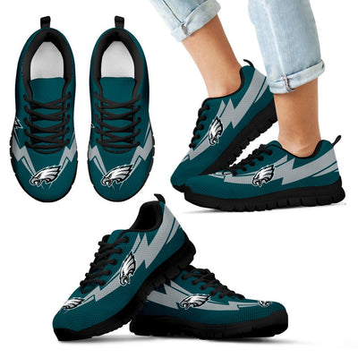 Three Amazing Good Line Charming Logo Philadelphia Eagles Sneakers