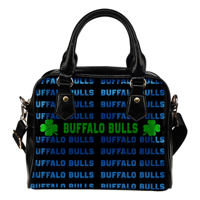 Colorful Buffalo Bulls Stunning Letters Shoulder Handbags