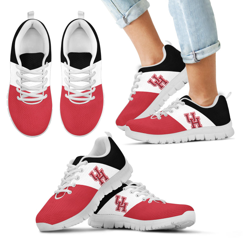 Separate Colours Section Superior Houston Cougars Sneakers