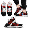 Rose Plant Gorgeous Lovely Logo Detroit Lions Sneakers