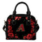 Valentine Rose With Thorns Arizona Diamondbacks Shoulder Handbags