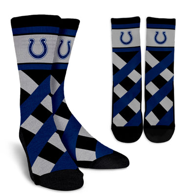 Sports Highly Dynamic Beautiful Indianapolis Colts Crew Socks