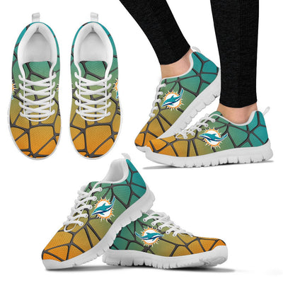 Colors Air Cushion Miami Dolphins Gradient Sneakers