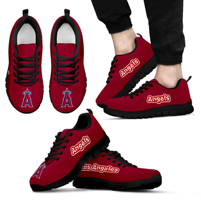 Magnificent Los Angeles Angels Amazing Logo Sneakers