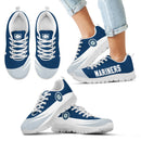 Awesome Gift Logo Seattle Mariners Sneakers
