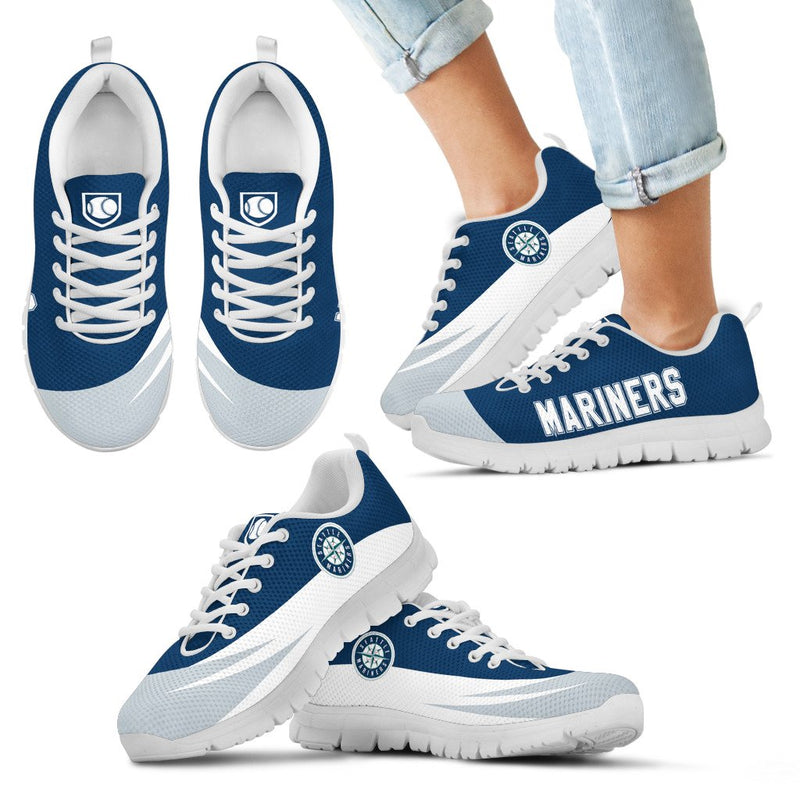 Awesome Gift Logo Seattle Mariners Sneakers