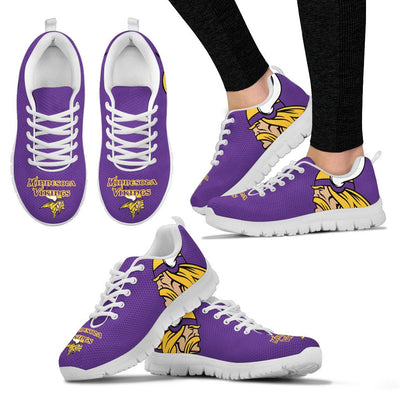 Gorgeous Logo Minnesota Vikings Sneakers