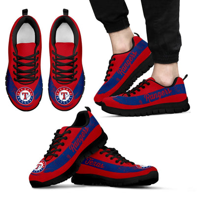 Cool Line Logo Texas Rangers Sneakers